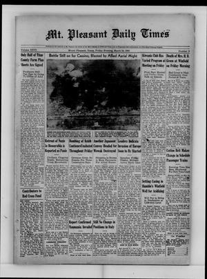 Mt. Pleasant Daily Times (Mount Pleasant, Tex.), Vol. 26, No. 9, Ed. 1 Friday, March 24, 1944