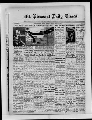 Mt. Pleasant Daily Times (Mount Pleasant, Tex.), Vol. 26, No. [26], Ed. 1 Thursday, April 13, 1944