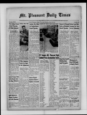Mt. Pleasant Daily Times (Mount Pleasant, Tex.), Vol. 26, No. 62, Ed. 1 Thursday, May 25, 1944