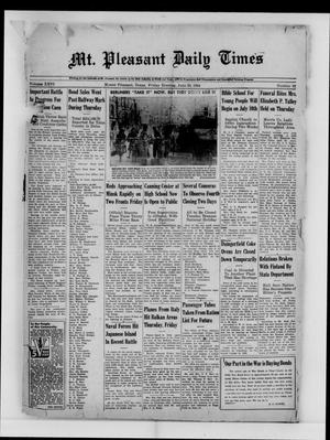 Mt. Pleasant Daily Times (Mount Pleasant, Tex.), Vol. 26, No. 92, Ed. 1 Friday, June 30, 1944