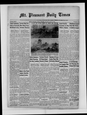 Mt. Pleasant Daily Times (Mount Pleasant, Tex.), Vol. 26, No. 113, Ed. 1 Thursday, July 27, 1944