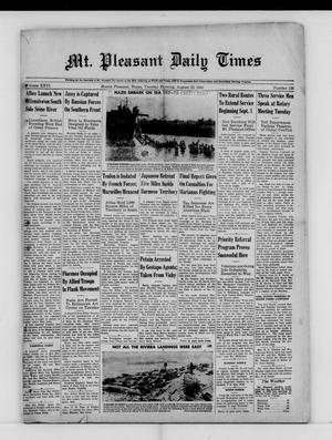 Mt. Pleasant Daily Times (Mount Pleasant, Tex.), Vol. 26, No. 136, Ed. 1 Tuesday, August 22, 1944