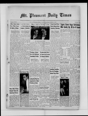 Mt. Pleasant Daily Times (Mount Pleasant, Tex.), Vol. 26, No. 170, Ed. 1 Sunday, October 1, 1944