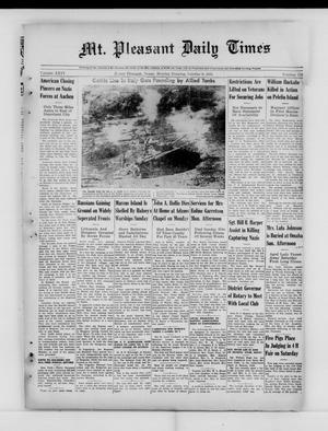 Mt. Pleasant Daily Times (Mount Pleasant, Tex.), Vol. 26, No. 178, Ed. 1 Monday, October 9, 1944