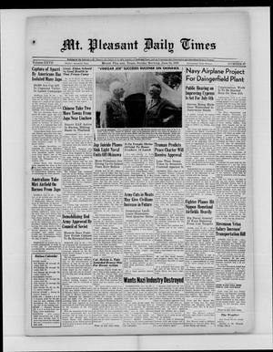 Mt. Pleasant Daily Times (Mount Pleasant, Tex.), Vol. 27, No. 87, Ed. 1 Sunday, June 24, 1945