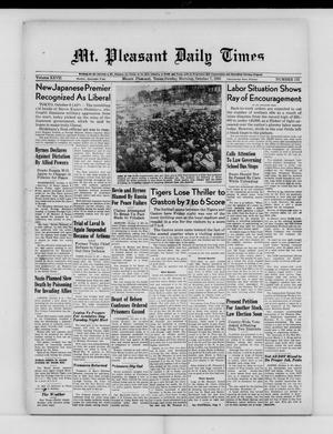 Mt. Pleasant Daily Times (Mount Pleasant, Tex.), Vol. 27, No. 175, Ed. 1 Sunday, October 7, 1945
