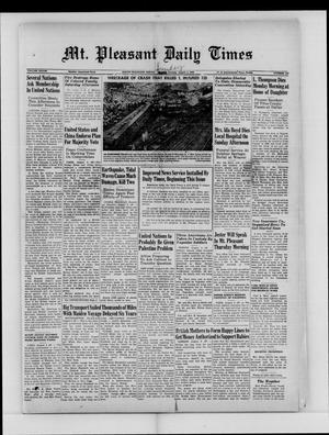 Mt. Pleasant Daily Times (Mount Pleasant, Tex.), Vol. 28, No. 117, Ed. 1 Monday, August 5, 1946