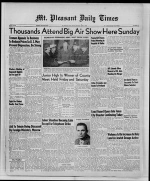 Mt. Pleasant Daily Times (Mount Pleasant, Tex.), Vol. 29, No. 26, Ed. 1 Monday, April 21, 1947
