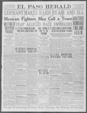 Primary view of object titled 'El Paso Herald (El Paso, Tex.), Ed. 1, Saturday, June 5, 1915'.