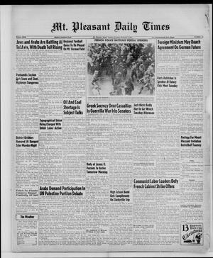 Mt. Pleasant Daily Times (Mount Pleasant, Tex.), Vol. 29, No. 194, Ed. 1 Tuesday, December 9, 1947
