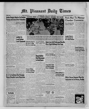 Mt. Pleasant Daily Times (Mount Pleasant, Tex.), Vol. 29, No. 204, Ed. 1 Tuesday, December 23, 1947