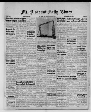 Mt. Pleasant Daily Times (Mount Pleasant, Tex.), Vol. 29, No. 212, Ed. 1 Tuesday, January 6, 1948