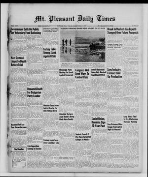 Mt. Pleasant Daily Times (Mount Pleasant, Tex.), Vol. 29, No. 234, Ed. 1 Thursday, February 5, 1948