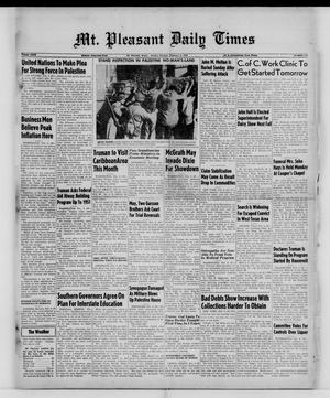 Mt. Pleasant Daily Times (Mount Pleasant, Tex.), Vol. 29, No. 236, Ed. 1 Monday, February 9, 1948
