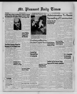 Mt. Pleasant Daily Times (Mount Pleasant, Tex.), Vol. 29, No. 260, Ed. 1 Friday, March 12, 1948