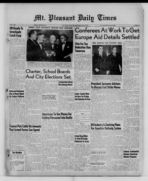 Mt. Pleasant Daily Times (Mount Pleasant, Tex.), Vol. 30, No. 14, Ed. 1 Thursday, April 1, 1948