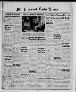 Mt. Pleasant Daily Times (Mount Pleasant, Tex.), Vol. 30, No. 35, Ed. 1 Friday, April 30, 1948