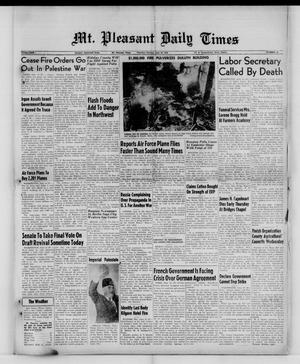 Mt. Pleasant Daily Times (Mount Pleasant, Tex.), Vol. 30, No. 64, Ed. 1 Thursday, June 10, 1948
