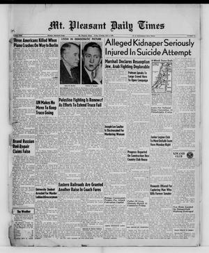 Mt. Pleasant Daily Times (Mount Pleasant, Tex.), Vol. 30, No. 84, Ed. 1 Friday, July 9, 1948