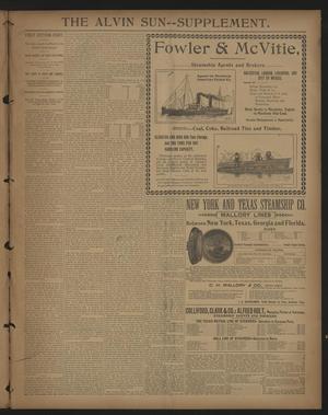 [Galveston Tribune Supplement for The Alvin Sun] (Galveston, Tex.) Friday, October 29, 1897