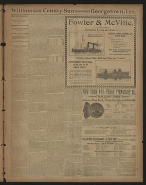 [Galveston Tribune Supplement for the Williamson County Sun] (Galveston, Tex.) Friday, October 29, 1897