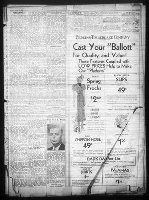 Primary view of object titled 'The Bowie News (Bowie, Tex.), Vol. [15], No. [15], Ed. 1 Friday, June 19, 1936'.