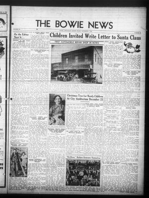 The Bowie News (Bowie, Tex.), Vol. 15, No. 38, Ed. 1 Friday, December 4, 1936
