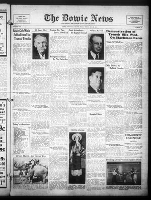The Bowie News (Bowie, Tex.), Vol. 16, No. 21, Ed. 1 Friday, July 30, 1937