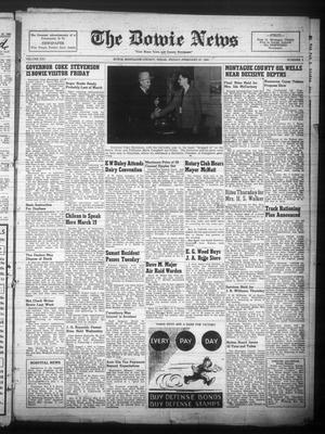 The Bowie News (Bowie, Tex.), Vol. 21, No. 1, Ed. 1 Friday, March 6, 1942