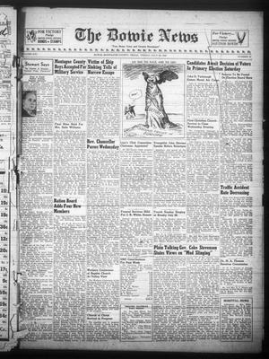 Primary view of object titled 'The Bowie News (Bowie, Tex.), Vol. 21, No. 21, Ed. 1 Friday, July 24, 1942'.