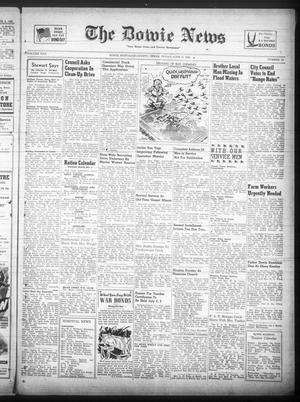 The Bowie News (Bowie, Tex.), Vol. 22, No. 15, Ed. 1 Friday, June 11, 1943