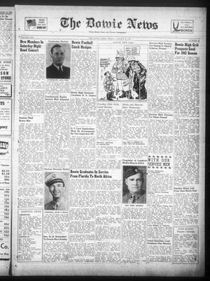 The Bowie News (Bowie, Tex.), Vol. 22, No. 24, Ed. 1 Friday, August 20, 1943