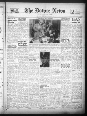 Primary view of object titled 'The Bowie News (Bowie, Tex.), Vol. 22, No. 31, Ed. 1 Friday, October 8, 1943'.