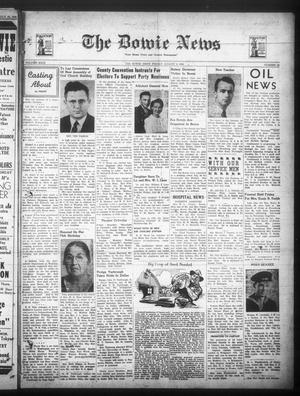 Primary view of object titled 'The Bowie News (Bowie, Tex.), Vol. 23, No. 22, Ed. 1 Friday, August 4, 1944'.