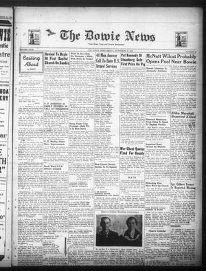 The Bowie News (Bowie, Tex.), Vol. 23, No. 30, Ed. 1 Friday, September 29, 1944
