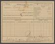 Primary view of [Collin County Tax Receipt #6034]