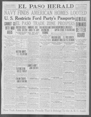 Primary view of object titled 'El Paso Herald (El Paso, Tex.), Ed. 1, Thursday, December 2, 1915'.