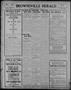 Thumbnail image of item number 1 in: 'Brownsville Herald. (Brownsville, Tex.), Vol. 19, No. 126, Ed. 1 Thursday, January 18, 1912'.