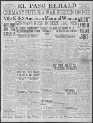 El Paso Herald (El Paso, Tex.), Ed. 1, Wednesday, March 8, 1916