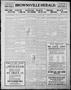 Thumbnail image of item number 1 in: 'Brownsville Herald. (Brownsville, Tex.), Vol. 20, No. 139, Ed. 1 Saturday, December 14, 1912'.