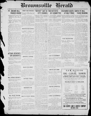 Brownsville Herald (Brownsville, Tex.), Vol. 20, No. 182, Ed. 1 Tuesday, February 4, 1913