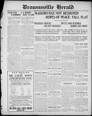Brownsville Herald (Brownsville, Tex.), Vol. 20, No. 191, Ed. 1 Saturday, February 15, 1913
