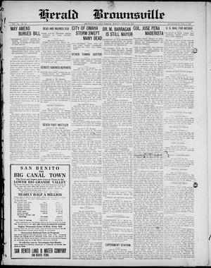 Brownsville Herald (Brownsville, Tex.), Vol. 20, No. 222, Ed. 1 Monday, March 24, 1913