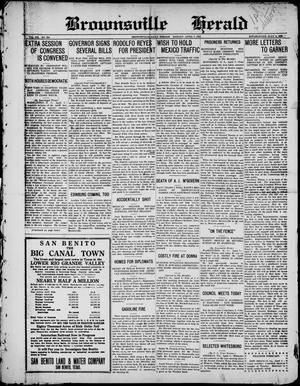 Brownsville Herald (Brownsville, Tex.), Vol. 20, No. 234, Ed. 1 Monday, April 7, 1913