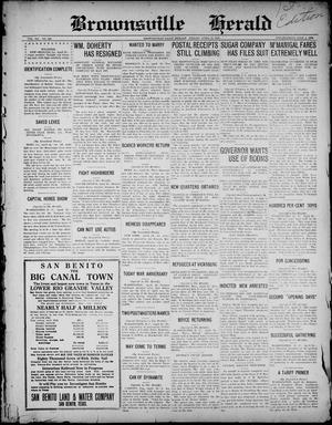 Brownsville Herald (Brownsville, Tex.), Vol. 20, No. 250, Ed. 1 Friday, April 25, 1913