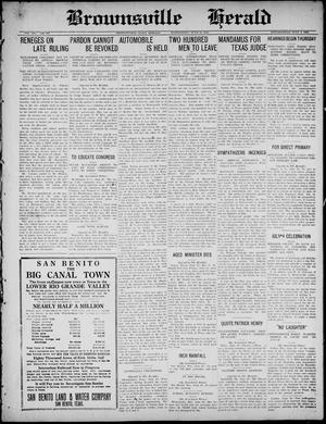 Brownsville Herald (Brownsville, Tex.), Vol. 20, No. 297, Ed. 1 Wednesday, June 18, 1913