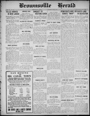 Brownsville Herald (Brownsville, Tex.), Vol. 20, No. 300, Ed. 1 Saturday, June 21, 1913