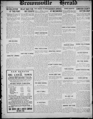 Brownsville Herald (Brownsville, Tex.), Vol. 20, No. 302, Ed. 1 Tuesday, June 24, 1913