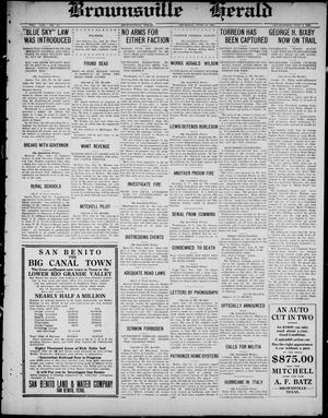 Brownsville Herald (Brownsville, Tex.), Vol. 21, No. 17, Ed. 1 Thursday, July 24, 1913