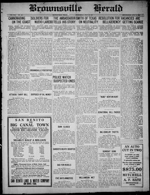 Brownsville Herald (Brownsville, Tex.), Vol. 21, No. 22, Ed. 1 Wednesday, July 30, 1913